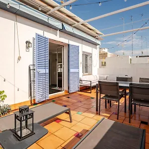 Apartament Atico La Azotea Con Terraza Privada, Sewilla